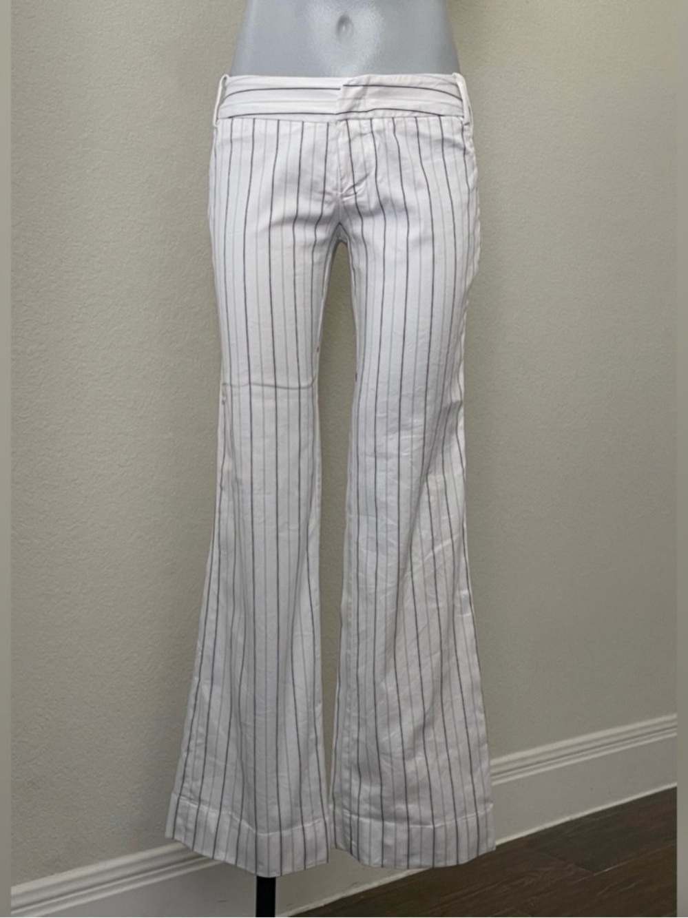 Joie Pinstripe Flared Pants